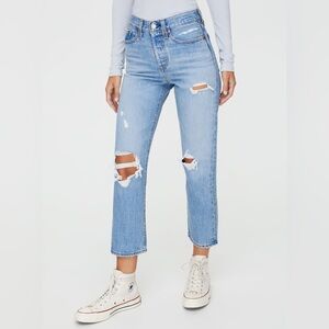Levis Wedgie Straight Light Wash - Probably OK